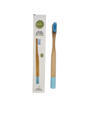 Brosse à dents en bambou - Format des Petits (2-6 ans)