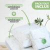 Pack taie d'oreiller imperméable et protège matelas