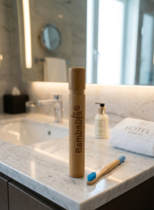 Étui à brosse à dents en bambou