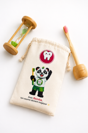 🌿 Le pochon Bambadia – Le rituel du brossage enfin adopté