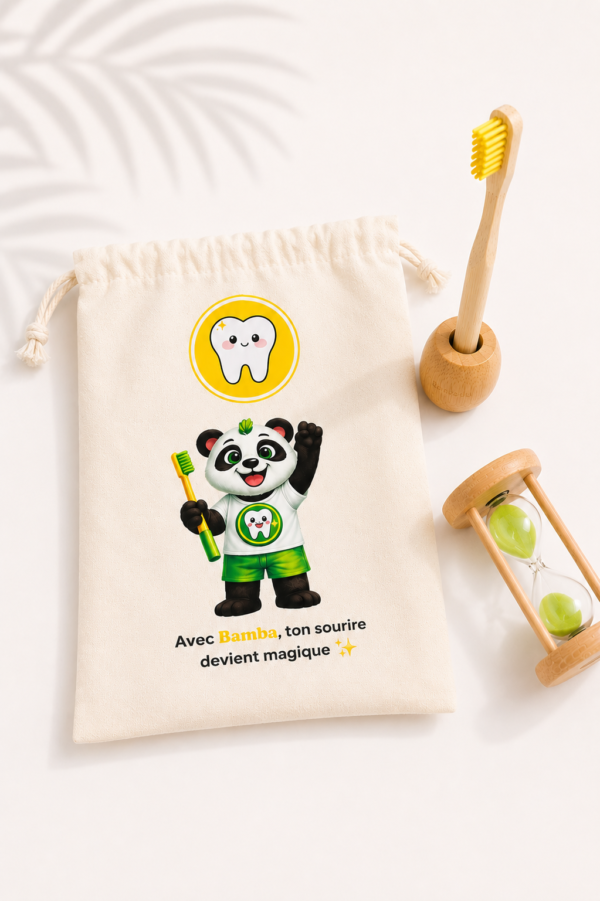 🌿 Le pochon Bambadia – Le rituel du brossage enfin adopté